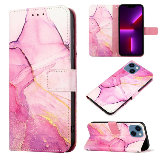 PT003 Marble Pattern Flip Leather Phone Case, For iPhone 13 mini, For iPhone 13, For iPhone 13 Pro, For iPhone 13 Pro Max, For iPhone 12 mini, For iPhone 12