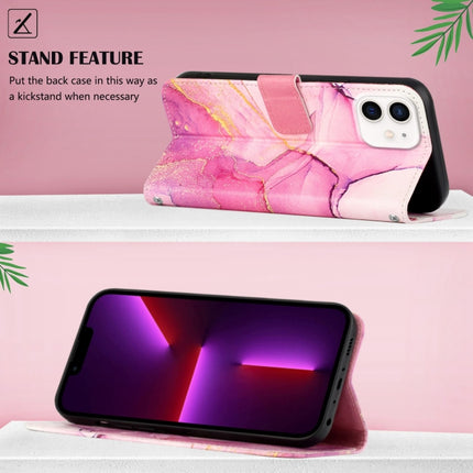 PT003 Marble Pattern Flip Leather Phone Case, For iPhone 12, For iPhone 12 Pro Max, For iPhone 11, For iPhone 11 Pro