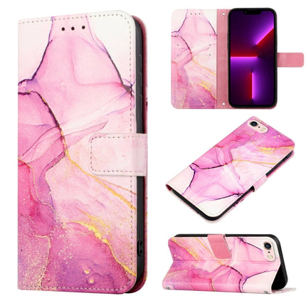 PT003 Marble Pattern Flip Leather Phone Case, For iPhone 11 Pro Max, For iPhone SE 2022 / SE 2020 / 8 / 7, For iPhone X / XS, For iPhone XS Max