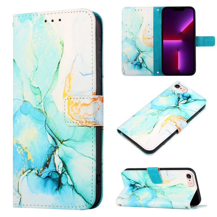 PT003 Marble Pattern Flip Leather Phone Case