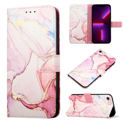 PT003 Marble Pattern Flip Leather Phone Case, For iPhone 11 Pro Max, For iPhone SE 2022 / SE 2020 / 8 / 7, For iPhone X / XS, For iPhone XS Max