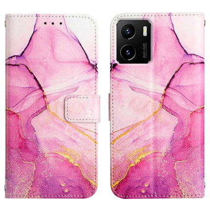 PT003 Marble Pattern Flip Leather Phone Case, For vivo Y15s 2021 / Y15a, For vivo Y17 / Y15 / Y12, For vivo Y21 2021 / Y33s / Y21s, For vivo Y31s / Y72 5G (India)