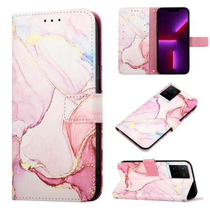 PT003 Marble Pattern Flip Leather Phone Case, For vivo Y15s 2021 / Y15a, For vivo Y17 / Y15 / Y12, For vivo Y21 2021 / Y33s / Y21s, For vivo Y31s / Y72 5G (India)
