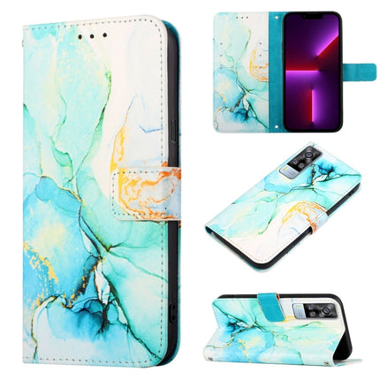 PT003 Marble Pattern Flip Leather Phone Case, For vivo Y51 (2020, December) / Y31, For vivo Y51s / Y70s / iQOO U1, For vivo Y72 5G / iQOO Z3