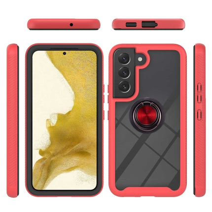 Shockproof PC + TPU Phone Case with Ring Holder, For Samsung Galaxy S22, For Samsung Galaxy S22+, For Samsung Galaxy S22 Ultra, For Samsung Galaxy A33 5G, For Samsung Galaxy A53 5G, For Motorola Moto G Power (2022) / G Pure