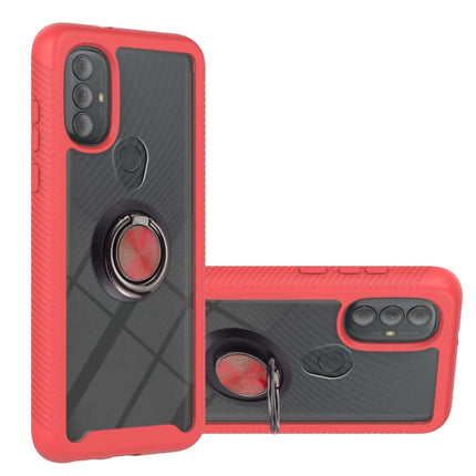 Shockproof PC + TPU Phone Case with Ring Holder, For Samsung Galaxy S22, For Samsung Galaxy S22+, For Samsung Galaxy S22 Ultra, For Samsung Galaxy A33 5G, For Samsung Galaxy A53 5G, For Motorola Moto G Power (2022) / G Pure