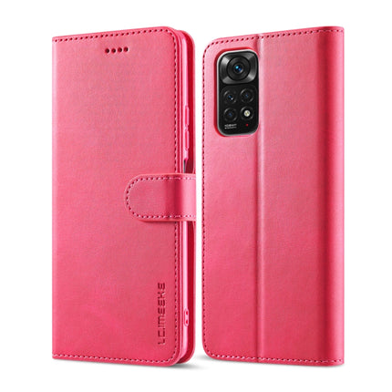 LC.IMEEKE Calf Texture Leather Phone Case, For Xiaomi Redmi Note 11/11S, For Xiaomi Redmi Note 11 Pro International Version, For Xiaomi Redmi Note 11/11S International Version, For Xiaomi Redmi Note 11 International Version