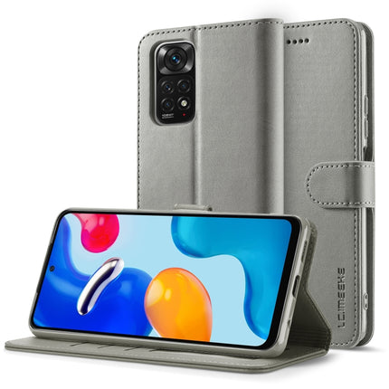 LC.IMEEKE Calf Texture Leather Phone Case, For Xiaomi Redmi Note 11/11S, For Xiaomi Redmi Note 11 Pro International Version, For Xiaomi Redmi Note 11/11S International Version, For Xiaomi Redmi Note 11 International Version
