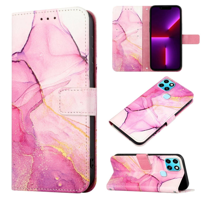 PT003 Marble Pattern Flip Leather Phone Case, For Infinix Note 10, For Infinix Note 10 Pro / Note 10 Pro NFC, For Infinix Note 11 Pro, For Infinix Smart 6