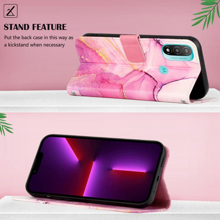 PT003 Marble Pattern Flip Leather Phone Case, For Motorola Moto E20, For Motorola Moto E30 / E40, For Motorola Moto Edge X30, For Motorola Moto G9 / G9 Play / E7 Plus