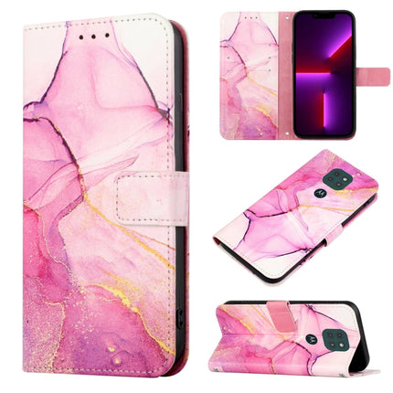 PT003 Marble Pattern Flip Leather Phone Case, For Motorola Moto E20, For Motorola Moto E30 / E40, For Motorola Moto Edge X30, For Motorola Moto G9 / G9 Play / E7 Plus
