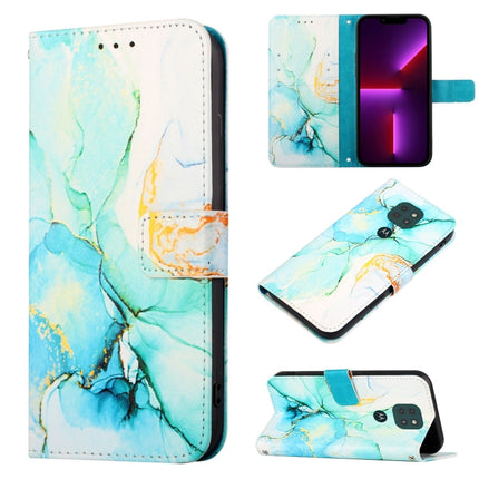 PT003 Marble Pattern Flip Leather Phone Case, For Motorola Moto E20, For Motorola Moto E30 / E40, For Motorola Moto Edge X30, For Motorola Moto G9 / G9 Play / E7 Plus