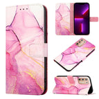 For Motorola Moto G9 Plus / Pink Purple Gold LS001