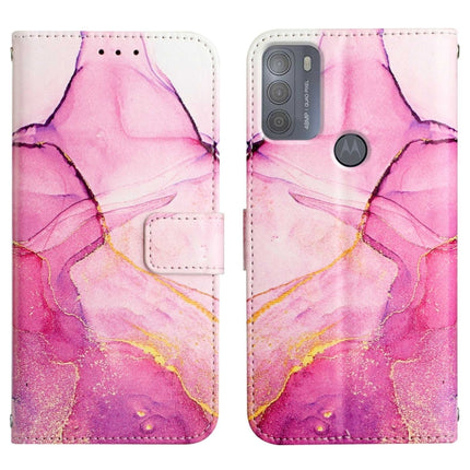 PT003 Marble Pattern Flip Leather Phone Case, For Motorola G50, For Motorola Moto E7, For Motorola Moto E7 Power, For Motorola Moto G Power 2022