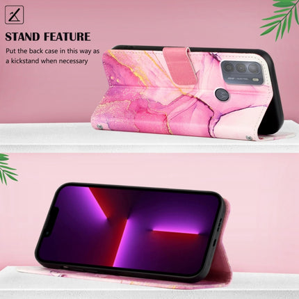 PT003 Marble Pattern Flip Leather Phone Case, For Motorola G50, For Motorola Moto E7, For Motorola Moto E7 Power, For Motorola Moto G Power 2022