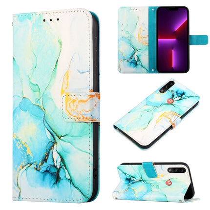 PT003 Marble Pattern Flip Leather Phone Case, For Motorola G50, For Motorola Moto E7, For Motorola Moto E7 Power, For Motorola Moto G Power 2022
