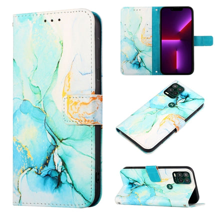 PT003 Marble Pattern Flip Leather Phone Case, For Motorola One 5G Ace, For Motorola Moto G Stylus 5G