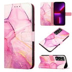 For Tecno Pova 2 / Pink Purple Gold LS001