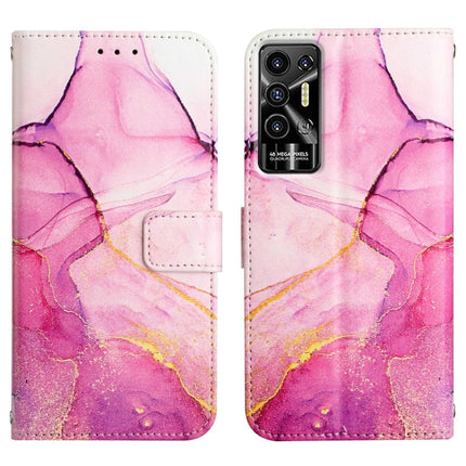 PT003 Marble Pattern Flip Leather Phone Case, For Tecno Pova 2, For Tecno Spark 5 Air / Spark 6 Air, For Tecno Spark 6, For Tecno Spark 6 Go