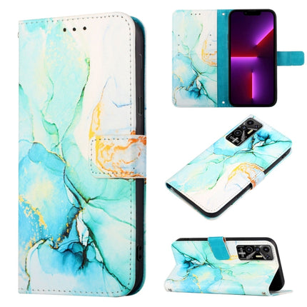PT003 Marble Pattern Flip Leather Phone Case, For Tecno Pova 2, For Tecno Spark 5 Air / Spark 6 Air, For Tecno Spark 6, For Tecno Spark 6 Go