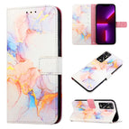 For Tecno Pova 2 / Galaxy Marble White LS004