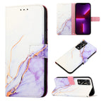 For Tecno Pova 2 / White Purple LS006
