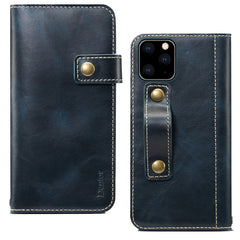 Denior Oil Wax Cowhide DK Magnetic Button Horizontal Flip Leather Case with Holder & Card Slots & Wallet, For iPhone 11 Pro, For Galaxy Note 10, For iPhone 11 Pro Max, For Galaxy Note 10 Plus