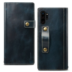 Denior Oil Wax Cowhide DK Magnetic Button Horizontal Flip Leather Case with Holder & Card Slots & Wallet, For iPhone 11 Pro, For Galaxy Note 10, For iPhone 11 Pro Max, For Galaxy Note 10 Plus