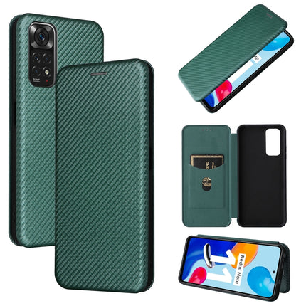 Carbon Fiber Texture Magnetic Leather Phone Case, For OPPO Find X5 Lite, For OPPO Realme 9 Pro, For Xiaomi Redmi Note 11 4G / Note 11S 4G, For Nokia G11 / G21