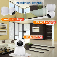 Y8 3MP Indoor HD Surveillance WiFi Pan-tilt Camera, Y8