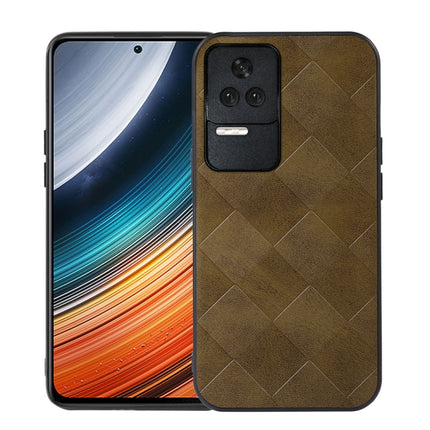Weave Plaid PU Phone Case, For Xiaomi Redmi K40S 5G, For Xiaomi Redmi Note 11 4G / Note 11S, For Xiaomi Mi Mix Fold