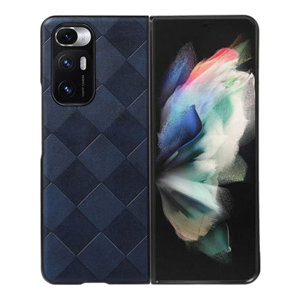 Weave Plaid PU Phone Case, For Xiaomi Redmi K40S 5G, For Xiaomi Redmi Note 11 4G / Note 11S, For Xiaomi Mi Mix Fold