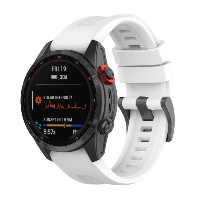 Quick Release Silicone Watchband, For Garmin Fenix 7, For Garmin Fenix 7S