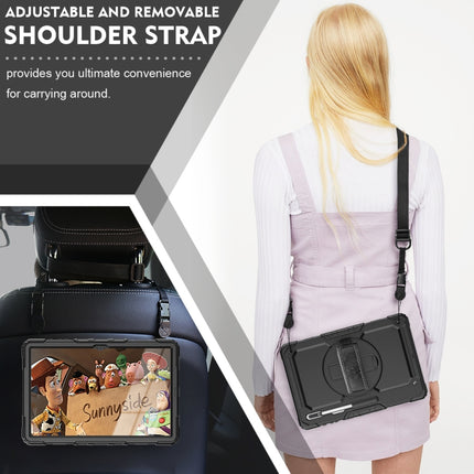 Silicone + PC Tablet Case with Shoulder Strap