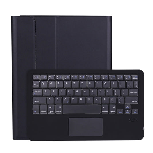 Funda de cuero con textura de piel de cordero ultrafina con teclado Bluetooth, soporte para lápiz y panel táctil, A11B-A