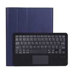 A11B-A Lambskin Texture ultra-thin Bluetooth Keyboard Leather Case with Pen Holder & Touchpad, A11B-A