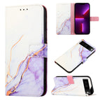 For Google Pixel 7 Pro 5G / White Purple LS006