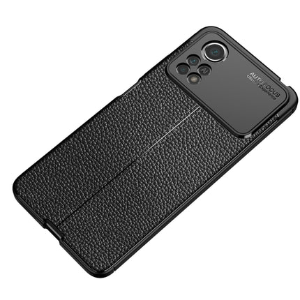 Litchi Texture TPU Shockproof Phone Case, For Xiaomi Poco X4 Pro 5G Precise Hole