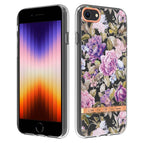 For iPhone SE 2022 / SE 2020 / 8 / 7 / Purple Peony