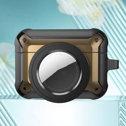 Funda protectora para auriculares inalámbricos con funda AirTag, para AirPods 1/2, para AirPods Pro, para AirPods 3