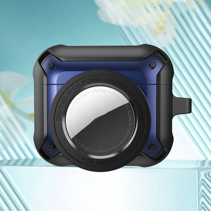 Funda protectora para auriculares inalámbricos con funda AirTag, para AirPods 1/2, para AirPods Pro, para AirPods 3