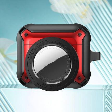 Funda protectora para auriculares inalámbricos con funda AirTag, para AirPods 1/2, para AirPods Pro, para AirPods 3