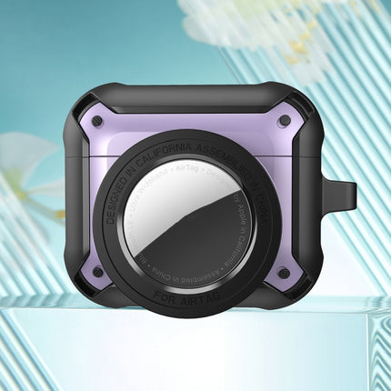 Funda protectora para auriculares inalámbricos con funda AirTag, para AirPods 1/2, para AirPods Pro, para AirPods 3