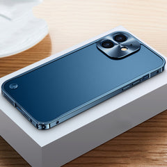 Metal Frame Frosted Case, For iPhone 12 mini, For iPhone 12, For iPhone 12 Pro, For iPhone 12 Pro Max, For iPhone 13 mini, For iPhone 13