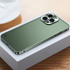 Metal Frame Frosted Case, For iPhone 12 mini, For iPhone 12, For iPhone 12 Pro, For iPhone 12 Pro Max, For iPhone 13 mini, For iPhone 13