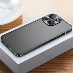 Metal Frame Frosted Case, For iPhone 12 mini, For iPhone 12, For iPhone 12 Pro, For iPhone 12 Pro Max, For iPhone 13 mini, For iPhone 13