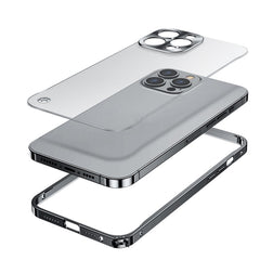 Metal Frame Frosted Case, For iPhone 13 Pro, For iPhone 13 Pro Max