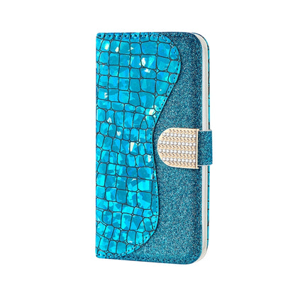 Laser Glitter Powder Matching Crocodile Leather Phone Case, For Xiaomi Redmi Note 11 Pro International, For Xiaomi Redmi Note 11 International