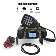 QYT KT-980 Plus 75W(VHF) / 55W(UHF) Dual Band Mobile Radio Station for Car Vehicle, KT-980 Plus