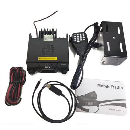Estación de radio móvil de banda dual QYT KT-980 Plus de 75 W (VHF) / 55 W (UHF) para vehículos, KT-980 Plus